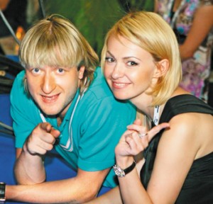 свадьба Яны Рудковской и Евгения Плющенко