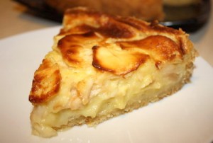 пирог с яблоками