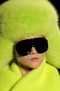 меховая " шапка-ушанка "