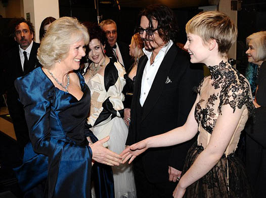 Лондонская премьера "Алиса в стране чудес"