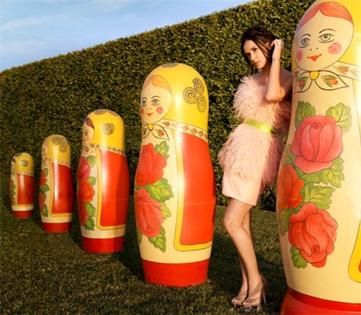 Деми Мур в Harper's Bazaar апрель 2010